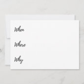 Laten we Drinken! Adult Party-uitnodiging Kaart (Achterkant)