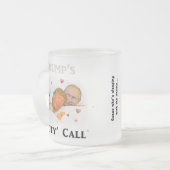 Laten we drinken om verraders in de gevangenis te  matglas koffiemok (Voorkant links)