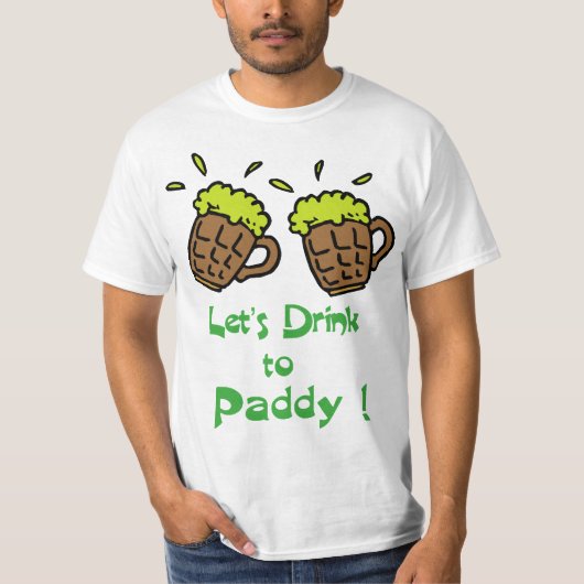 Laten we drinken... t-shirt (Voorkant)