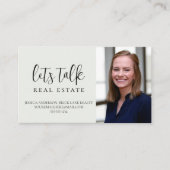 Laten we Echte Estate Professional bespreken Visitekaartje (Voorkant)