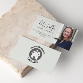 Laten we Echte Estate Professional bespreken Visitekaartje