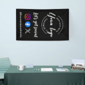 Laten we een aangepast logo voor de website van Le Spandoek (Beurs)