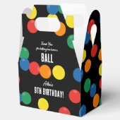 Laten we een bal kleurrijke bal verjaardagsfeestje bedankdoosjes (Geopend)