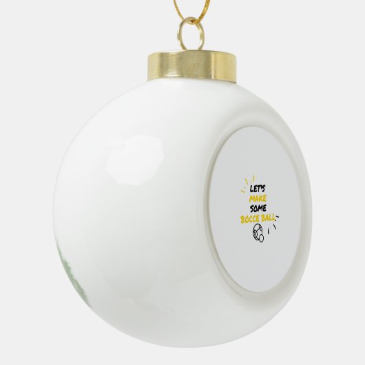 Laten we een bal maken keramische bal ornament (Links)