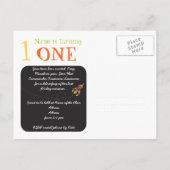 Laten we een Blast Birthday Invites hebben Uitnodiging Briefkaart (Achterkant)