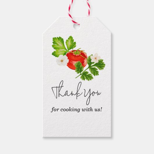 Laten we een Bruidsbad koken Cadeaulabel (Voorkant)