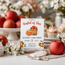 Laten we een bushel plezier hebben!  Apple verjaar Kaart