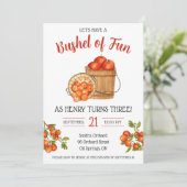 Laten we een bushel van plezier hebben! Apple verj Kaart (Staand voorkant)