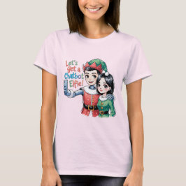 🤖Laten we een Chatbot Elfie grappige Kerstmemes k T-shirt