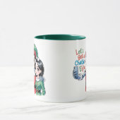 🤖Laten we een chatbot krijgen Elfie Grappige kers Mok (Midden)