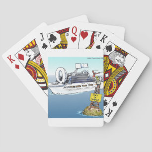 Laten we een cruise maken Funny Gifts T-shirts & K Pokerkaarten