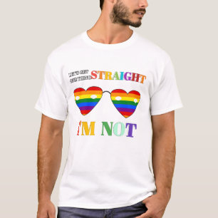 Laten we één ding duidelijk maken, dat ben ik niet t-shirt