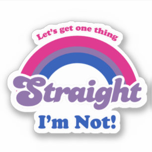 Laten we één ding duidelijk stellen sticker