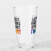 Laten we één ding halen, ik ben niet. glas (Rechts)