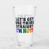 Laten we één ding halen, ik ben niet. glas (Voorkant)