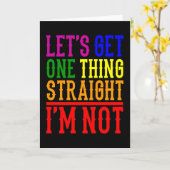 Laten we één ding rechtzetten: geen LGBT Pride Kaart (Gele Bloem)