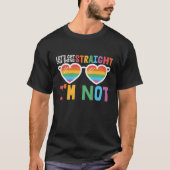 Laten we één ding rechtzetten: ik ben geen LGBTQ-t T-shirt (Voorkant)