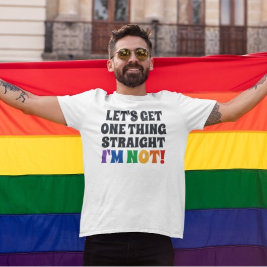 Laten we één ding rechtzetten, ik ben niet gek. t-shirt