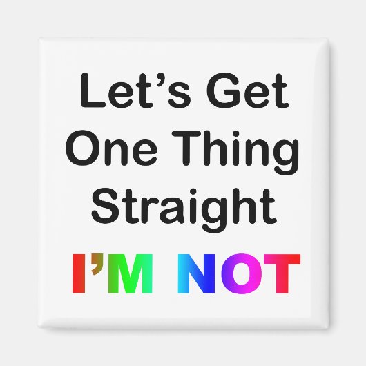 Laten we één ding rechtzetten... ik ben niet magneet (Voorkant)