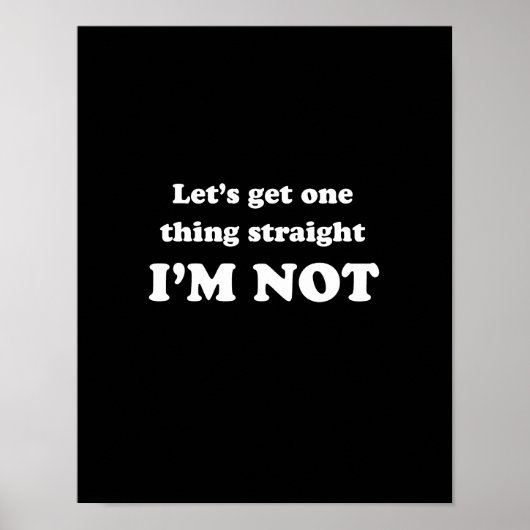 Laten we één ding rechtzetten poster (Voorkant)