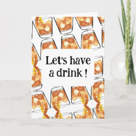 Laten we een drink nemen!