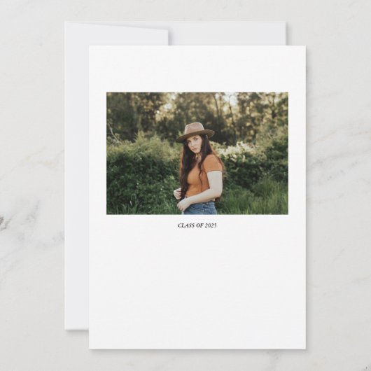 Laten we een eenvoudige uitnodiging voor een afstu (Achterkant)