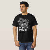 Laten we een enge filmghostface bekijken, grappig  t-shirt (Voorkant volledig)