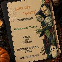 Laten we een enge Halloween-feest geven