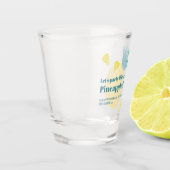 Laten we een feest houden als een ananas shot glas (Links)