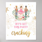 Laten we een feest maken met Nutkraker Ballerina G Poster (Voorkant)