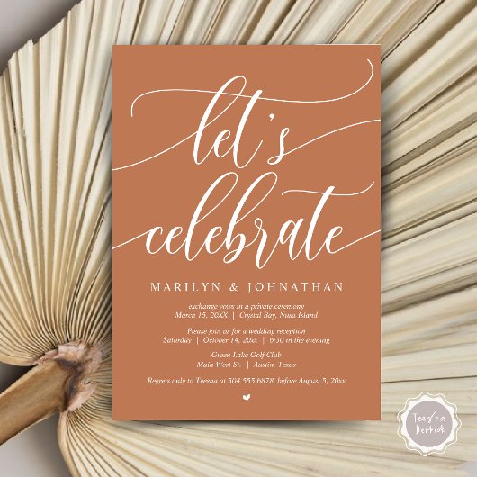 Laten we een feest vieren voor een weddenschap, ma kaart