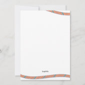 Laten we een feestfoto hebben kaart (Achterkant)