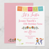 Laten we een Feestje Vieren Uitnodiging  (Voorkant / Achterkant)