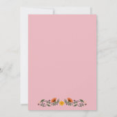 Laten we een Fiesta-feest uitnodigen  Kaart (Achterkant)