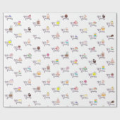 Laten we een fijne verjaardag eten op de Koreaanse Cadeaupapier (Vlak)