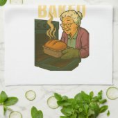 Laten we een gebakken keukenhanddoek halen (Gevouwen)