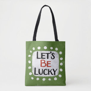 Laten we een gelukkige Canvas tas zijn