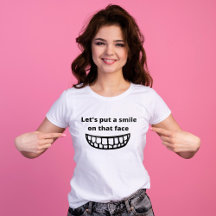 Laten we een glimlach maken op dat gezicht Funny S