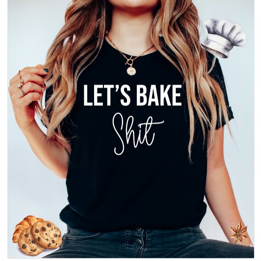 Laten we een grappig T-shirt bakken