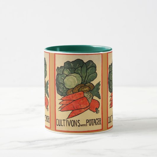 Laten we een groenten tuin kweken mok (Midden)
