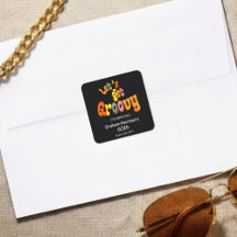 Laten we een Groovy 60e Verjaardagsfeest Envelopez