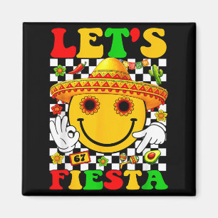 Laten we een groovy Mexicaanse jongens meisjes kin Magneet