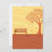 Laten we een Jack-O-Lantern Halloween-uitnodiging  Kaart (Achterkant)