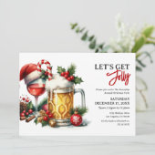 Laten we een Kerstfeest vieren! Kaart (Staand voorkant)