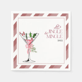 Laten we een Kerstfeestje houden met Jingle en Min Servet