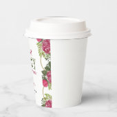 Laten we een Kerstmis Bruidsdouche Leuk Hebben  Papieren Bekers (Links)