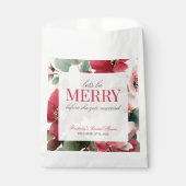 Laten we een Kerstmis Bruidsfeest hebben Bedankzakje (Voorkant)