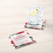 Laten we een Kerstmis Bruidsfeest hebben Kartonnen Onderzetters (Insitu)