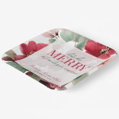 Laten we een Kerstmis Bruidsfeest hebben Papieren Bordje (Gebogen)