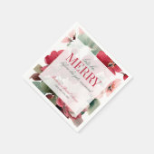 Laten we een Kerstmis Bruidsfeest hebben Servet (Hoek)